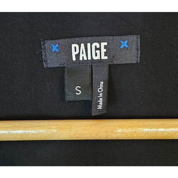 Paige Paradis Small Black Maxi Dress with Tiered Ruffles - Picture 5 of 7